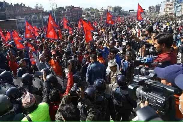 Nepal hindu rashtra protest