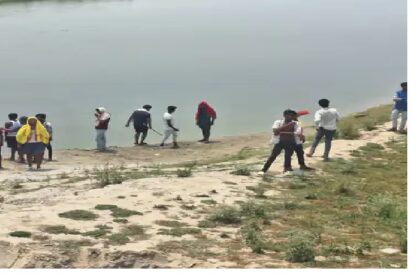 बूढ़ी गंडक नदी में मिला अज्ञात युवक का शव, पहचान में जुटी पुलिस 7