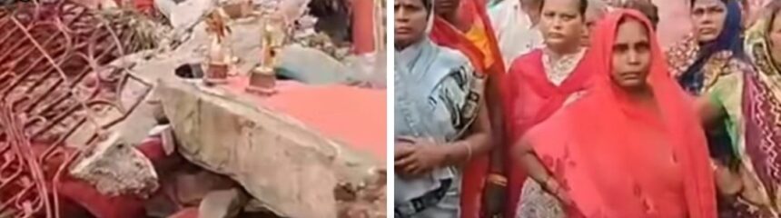 महावीर मंदिर तोड़े जाने के बाद बवाल, आरोपियों की गिरफ्तारी का एसपी ने दिया आदेश 1 महावीर मंदिर तोड़े जाने के बाद बवाल, आरोपियों की गिरफ्तारी का एसपी ने दिया आदेश 1