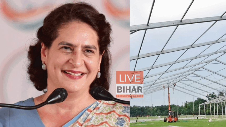 बिहार चुनावी रणभूमि में प्रियंका गांधी की एंट्री,महिलाओं-युवाओं पर खास फोकस 1