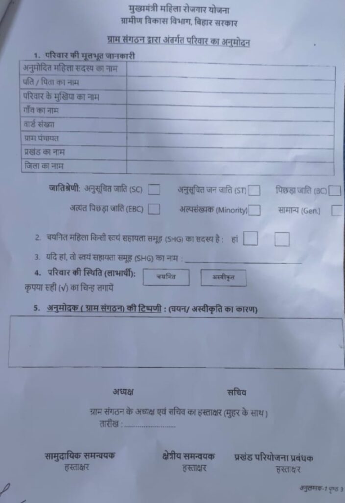 मुख्यमंत्री महिला रोजगार योजना का लिस्ट जारी, कैसे मिलेगा 10 हजार रु..? 3 मुख्यमंत्री महिला रोजगार योजना का लिस्ट जारी, कैसे मिलेगा 10 हजार रु..? 3