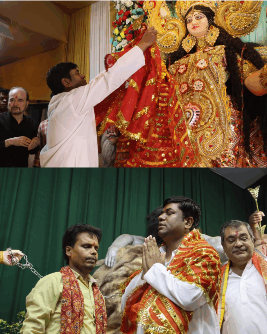महानवमी पर मुकेश सहनी ने की माँ दुर्गा की आराधना, पटना के विभिन्न पूजा पंडालों में पहुंचे वीआईपी संस्थापक 1