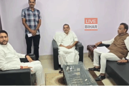 बिहार सीट शेयरिंग पेंच पर विनोद तावड़े मांझी और कुशवाहा के साथ NDA बैठक बिहार चुनाव 2025