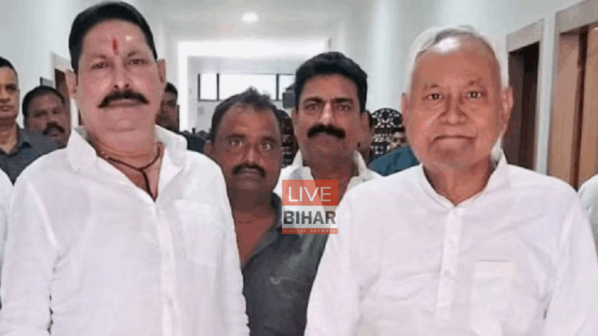 Anant Singh JDU Nomination 2025 in Mokama