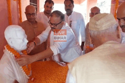 स्वतंत्रता सेनानी भूल्लर ठाकुर की प्रतिमा का अनावरण – वैशाली (मानपुरा) की धरती पर गूँजा आज़ादी का इतिहास 2