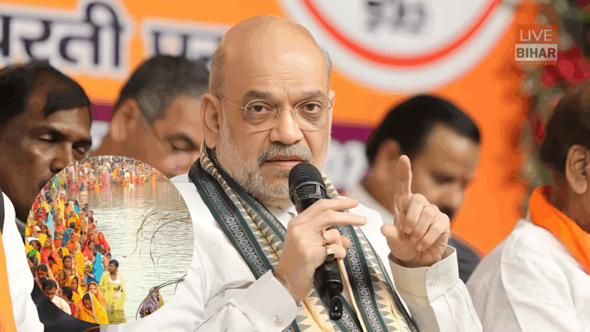 Bihar Election 2025: बिहार और छठी मैया का अपमान! ये क्या कह गए अमित शाह ? पढ़े पूरी खबर। 1 अमित शाह ने राहुल गांधी के छठ पूजा बयान पर की तीखी प्रतिक्रिया, बिहार चुनाव 2025 में छिड़ा सियासी संग्राम