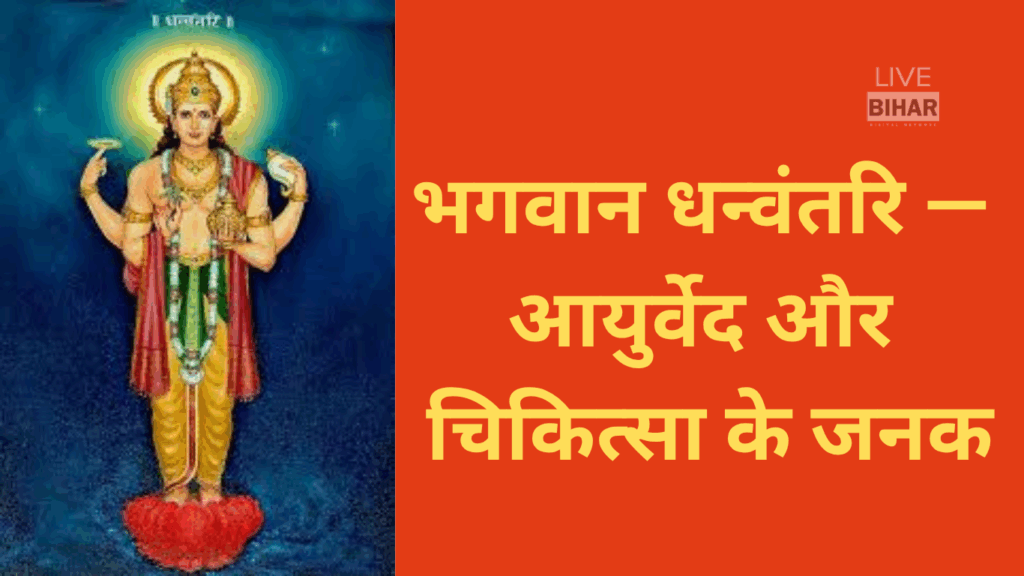 Dhanteras 2025: भगवान धन्वंतरि के चमत्कारी जन्म का रहस्य — स्वास्थ्य और समृद्धि का शुभ पर्व 2 Dhanteras 2025: भगवान धन्वंतरि के चमत्कारी जन्म का रहस्य — स्वास्थ्य और समृद्धि का शुभ पर्व 1