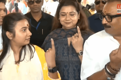 Shambhavi Chaudhary Double Voting Controversy Bihar Election 2025