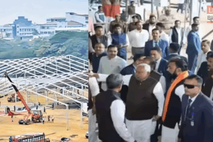 Gandhi Maidan Shapath 20 Nov inspection by Nitish Kumar