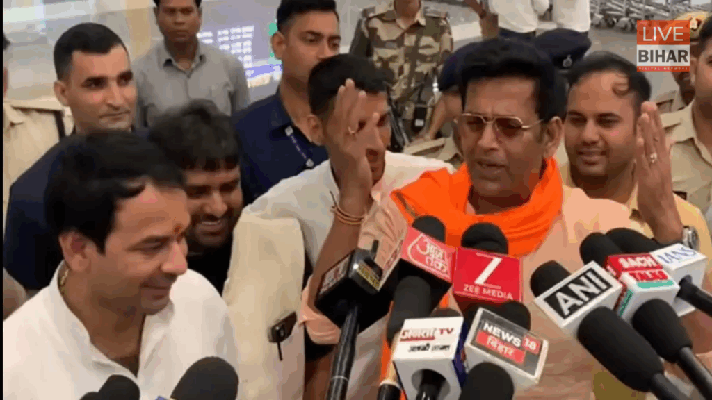 राजद को बड़ा झटका - तेजप्रताप ज्वाइन करेंगे भाजपा? रवि किशन और तेजप्रताप के मुलाक़ात से सियासी अटकले तेज। 2 राजद को बड़ा झटका - तेजप्रताप ज्वाइन करेंगे भाजपा? रवि किशन और तेजप्रताप के मुलाक़ात से सियासी अटकले तेज। 1