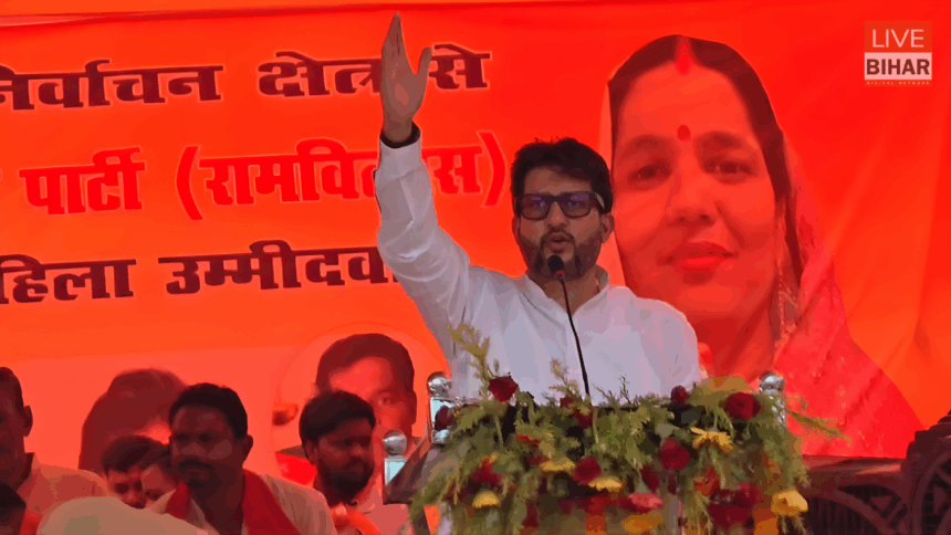 फतुहा में एनडीए सभा के दौरान भाजपा नेता ऋतुराज सिन्हा का संबोधन — राजद पर तंज और विकास का वादा