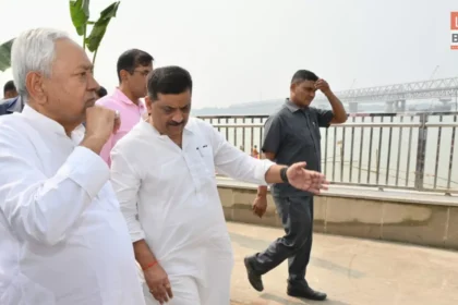 Nitish Kumar Kesariya Inspection at Tourist Facility Centre