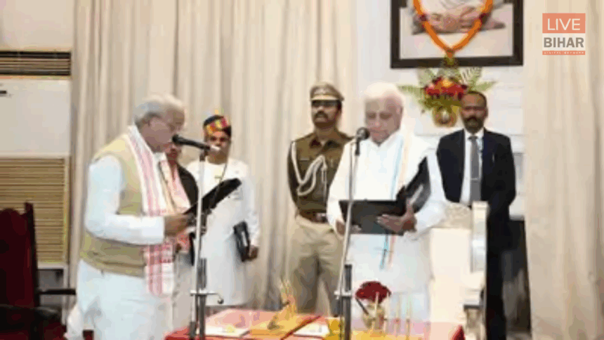 Bihar Vidhan Sabha Session में प्रोटेम स्पीकर को सुधारते विजय चौधरी