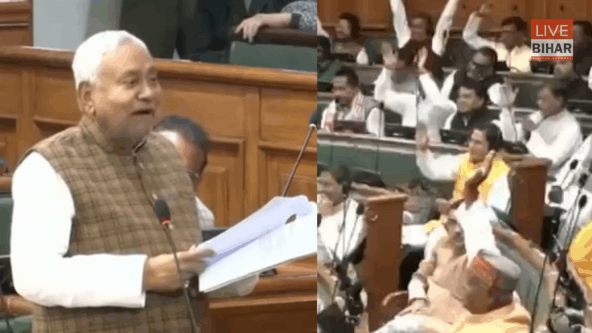 Bihar Assembly Session 2025: सदन में नीतीश–RJD टकराव, विकास के आंकड़ों के साथ सीएम का आक्रामक जवाब 1