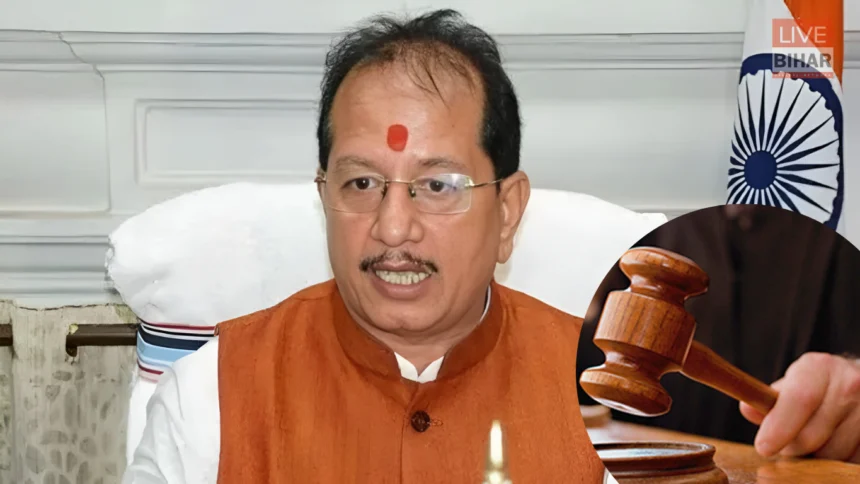 Bihar News Deputy CM Vijay Sinha judicial controversy