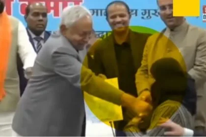 Nitish Kumar hijab controversy Nusrat Parveen