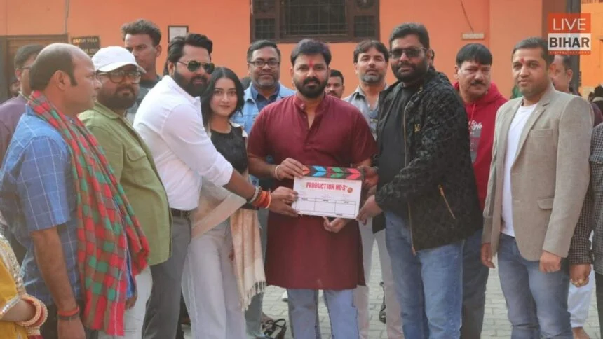 Danveer Bhojpuri Film shooting Pawan Singh