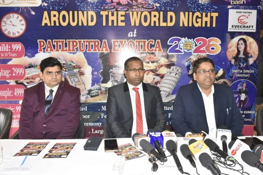 पटना में भव्य न्यू ईयर बैश पाटलिपुत्र एग्जॉटिका