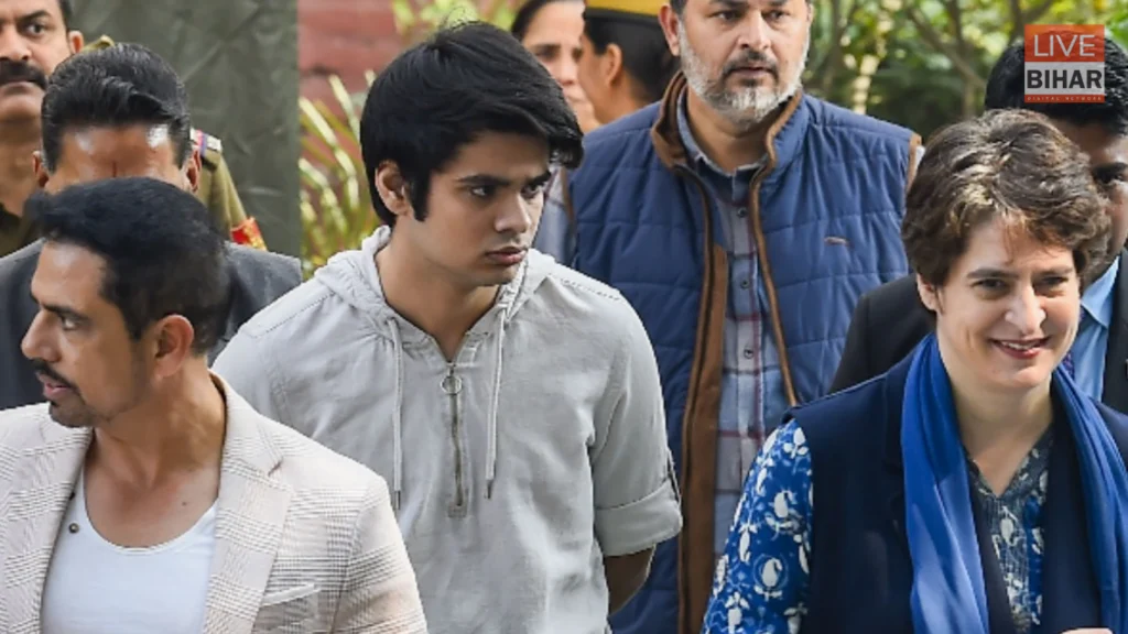 Priyanka Gandhi Son Engagement: प्रियंका गांधी के बेटे रेहान वाड्रा ने रचाई सगाई, 7 साल की मोहब्बत को मिला नाम 2 Priyanka Gandhi Son Engagement: प्रियंका गांधी के बेटे रेहान वाड्रा ने रचाई सगाई, 7 साल की मोहब्बत को मिला नाम 1