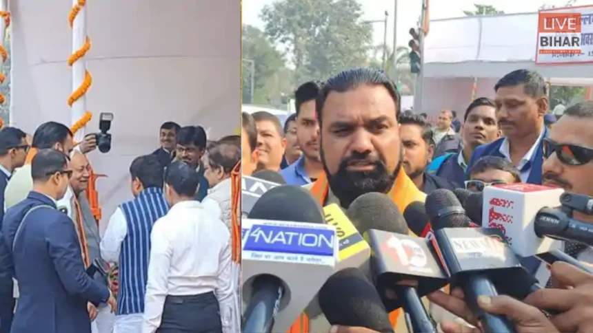 Bihar Politics Nitin Naveen Samrat Choudhary Meeting Patna