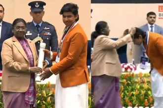 वैभव सूर्यवंशी को राष्ट्रपति द्रौपदी मुर्मू ने किया सम्मानित