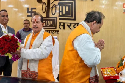 Bihar Politics Vijay Sinha Takes Charge Urban Development