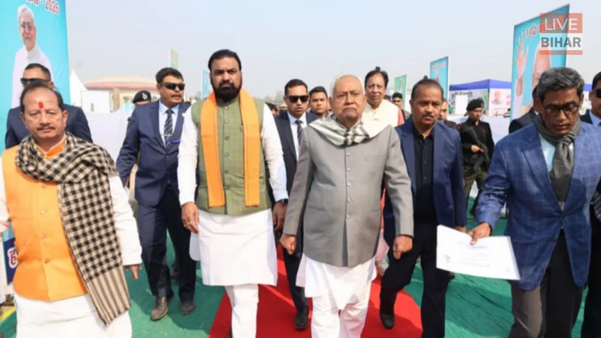 CM नीतीश कुमार समृद्धि यात्रा मुजफ्फरपुर