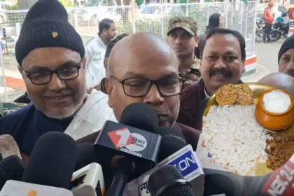 Bihar Politics Congress Dahi Chura Bhoj News