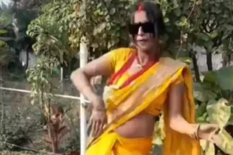 पटना पार्क में नए साल पर डांस करती महिला का वायरल वीडियो