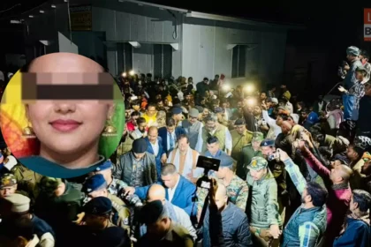 Shambhu Girls Hostel Scandal Vijay Sinha meets victim family