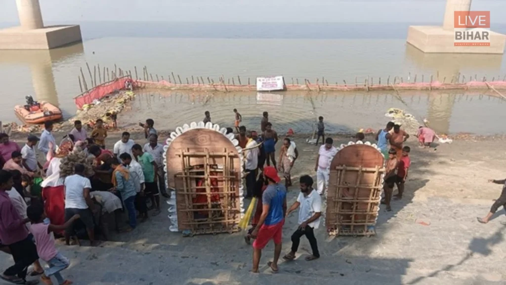 Patna Saraswati Visarjan Artificial Ponds: पटना में सरस्वती पूजा विसर्जन के लिए 7 आर्टिफिशियल तालाब तैयार 1
