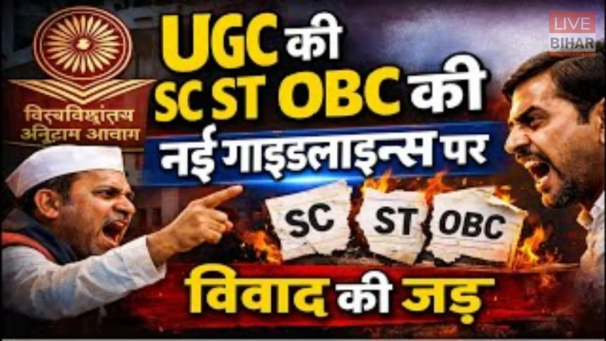 UGC New Rules protest debate