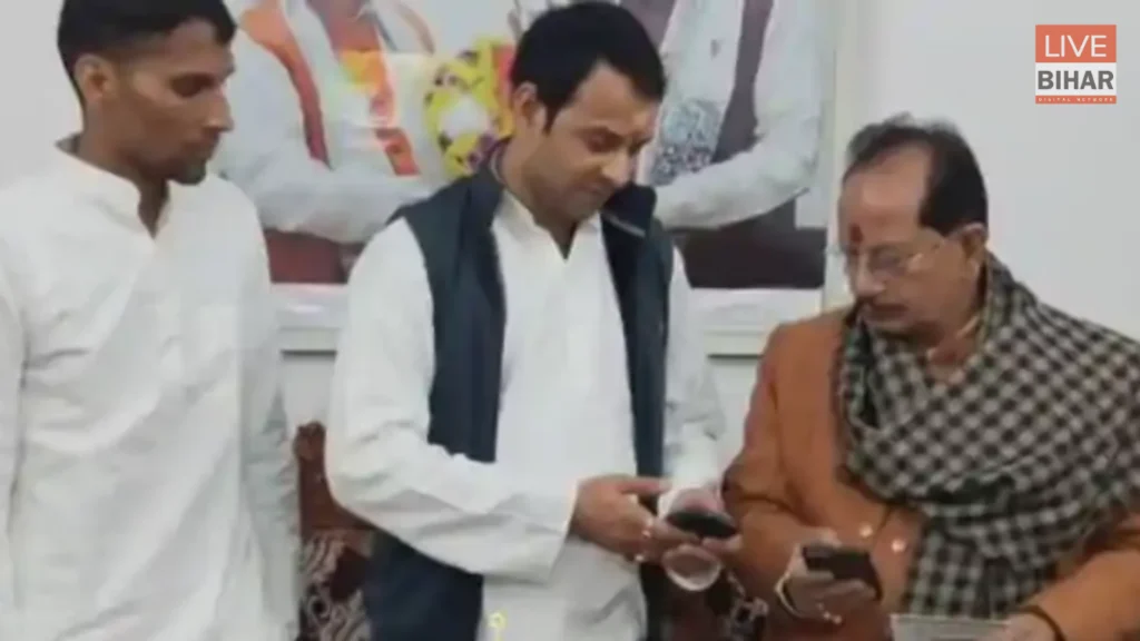 Tej Pratap Yadav BJP: 7 बड़े संकेत,क्या तेज प्रताप यादव BJP के करीब जा रहे हैं? विजय सिन्हा से मुलाकात ने बढ़ाई सियासी हलचल 1