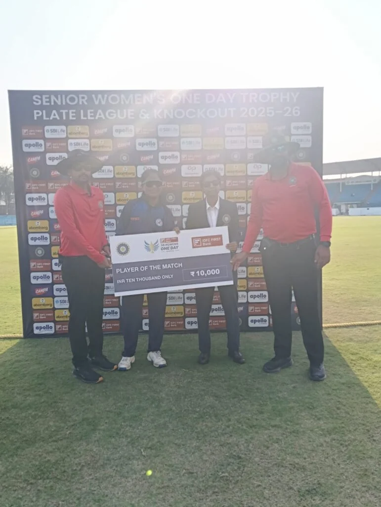 Bihar Women Cricket Team Victory: अपूर्वा की 99 रनों की तूफानी पारी, मेघालय पर 133 रन की ऐतिहासिक जीत 2