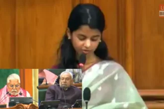 Maithili Thakur speaking in Bihar Assembly Budget Session