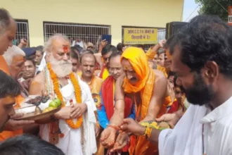 Nitish Kumar Rajgir visit Gangaji Jalashay inspection