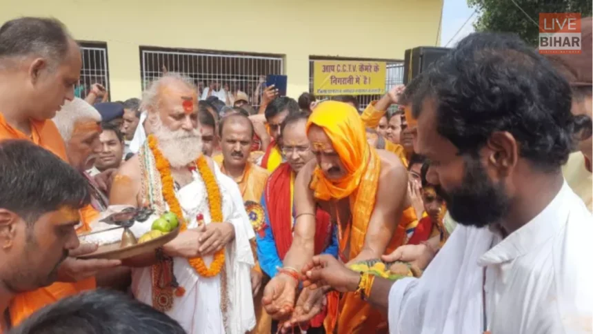 Nitish Kumar Rajgir visit Gangaji Jalashay inspection