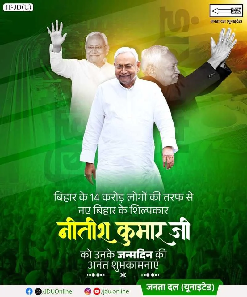 CM Nitish Kumar Birthday: 75वें जन्मदिन पर 51 लाख बच्चों को बड़ी सौगात, जानें क्या है सरकार की खास पहल 2 CM Nitish Kumar Birthday: 75वें जन्मदिन पर 51 लाख बच्चों को बड़ी सौगात, जानें क्या है सरकार की खास पहल 1