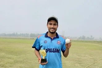 rinkal tiwari fast bowler bihar mrf pace foundation selection