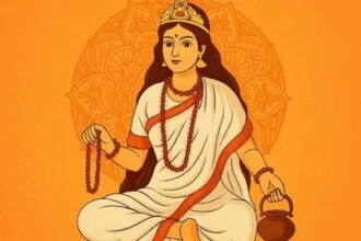 maa brahmacharini navratri day 2 puja vidhi image