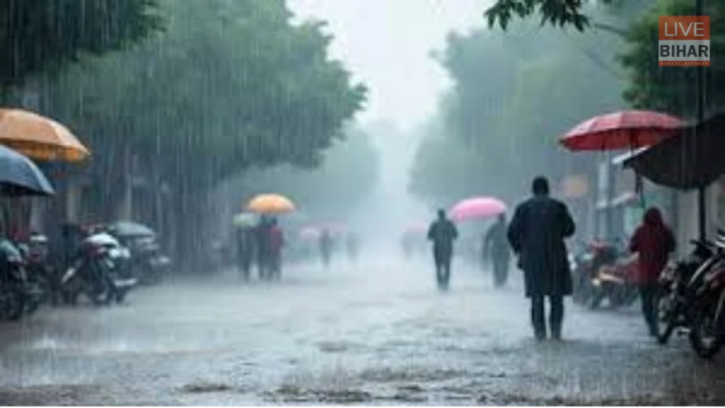 Bihar Weather Alert: बिहार के 9 जिलों में बारिश और ठनका गिरने की चेतावनी, 40 किमी प्रति घंटे तक चल सकती है हवा 1