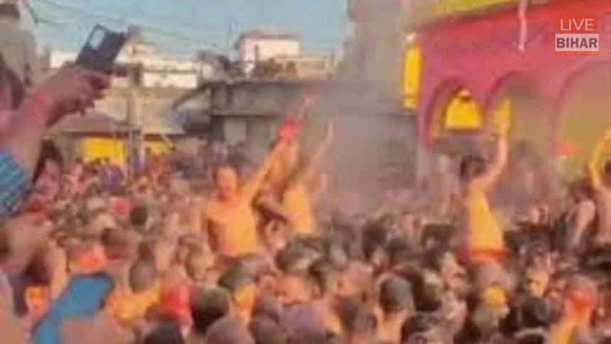 Banagaon Ghumaur Holi celebration Saharsa Bihar