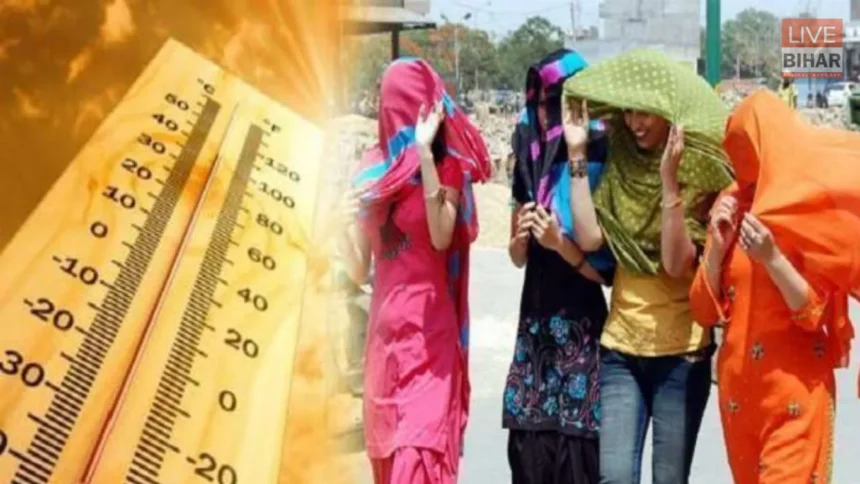 bihar weather heat wave alert temperature update