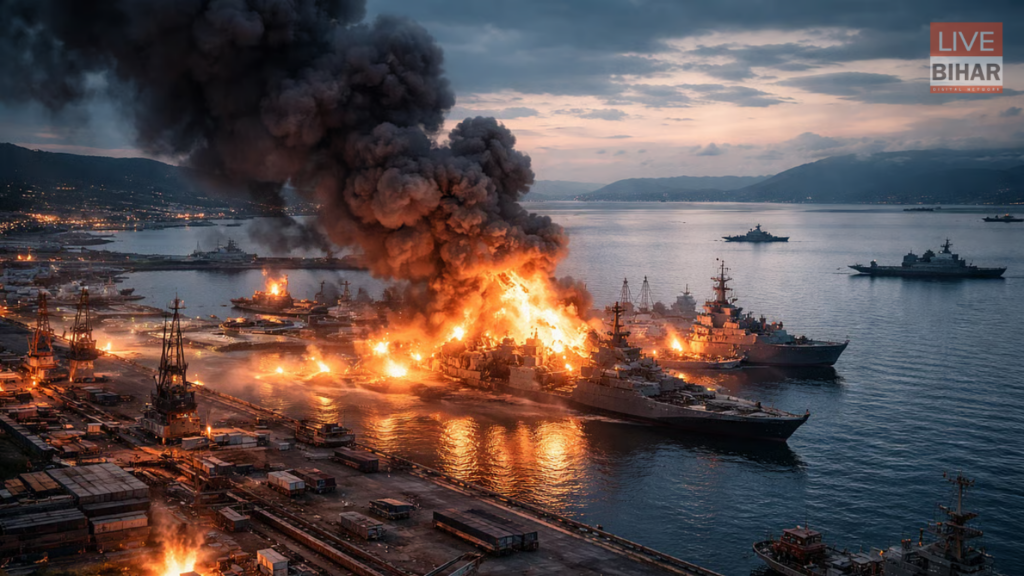 Israel Attack Iran Caspian Sea Port: कैस्पियन सागर में इजरायल का बड़ा हमला, रूस-ईरान सप्लाई रूट पर असर 2 Israel Attack Iran Caspian Sea Port: कैस्पियन सागर में इजरायल का बड़ा हमला, रूस-ईरान सप्लाई रूट पर असर 1