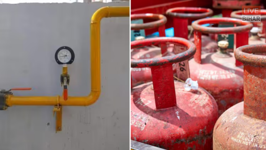 बिहार में पाइपलाइन गैस योजना का कार्य