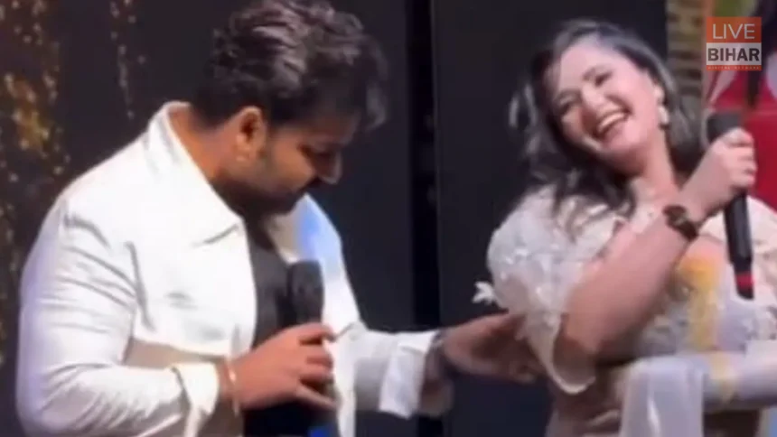 पवन सिंह और अंजलि राघव स्टेज परफॉर्मेंस विवाद