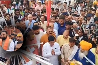 ram navami patna mahavir mandir crowd leaders darshan