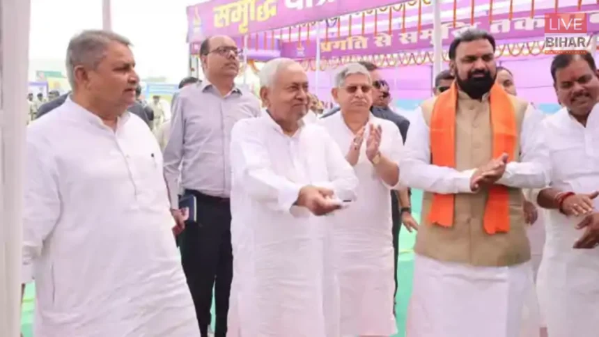 nitish kumar samriddhi yatra bihar development review