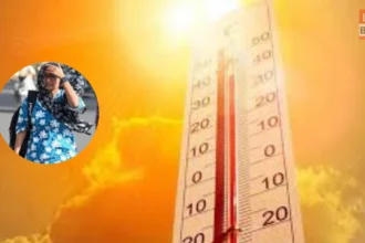 Patna city under bright sunlight as temperature reaches 32.3 degree Celsius in February